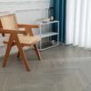 Grey Chevron Engineered Flooring - Image 2