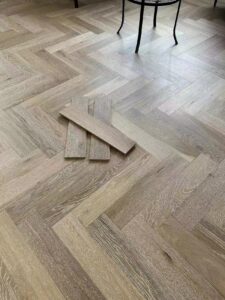 Herringbone Wooden Flooring