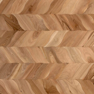 Leaf-shaped oak wooden flooring